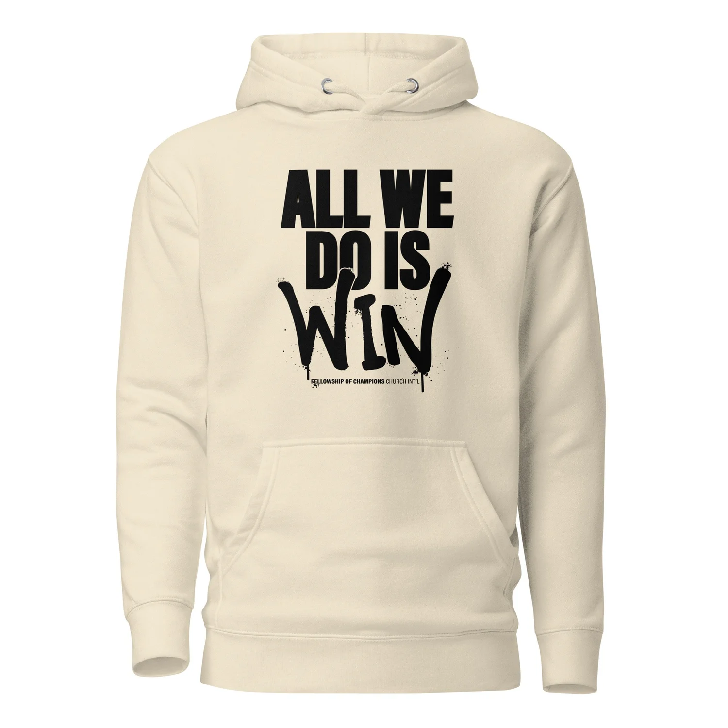 AWDIW Champions Hoodie - Black Letters - Image 9