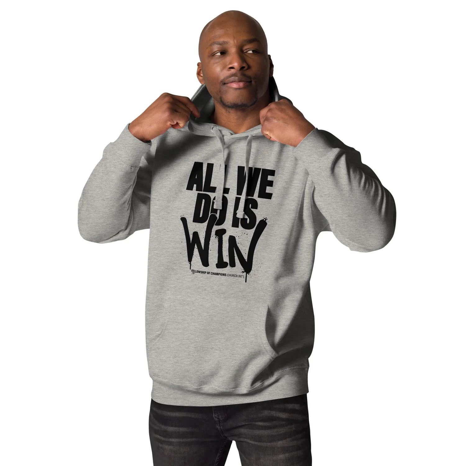 AWDIW Champions Hoodie - Black Letters - Image 16