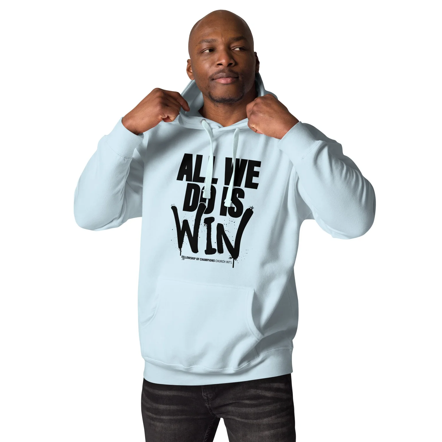 AWDIW Champions Hoodie - Black Letters - Image 28