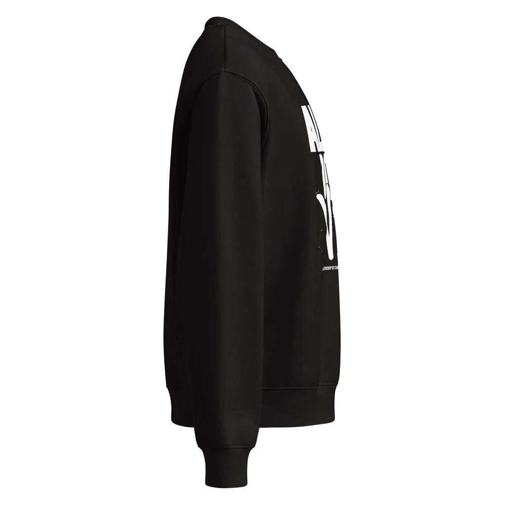 AWDIW - Oversized heavyweight sweatshirt - White Lettering - Image 4
