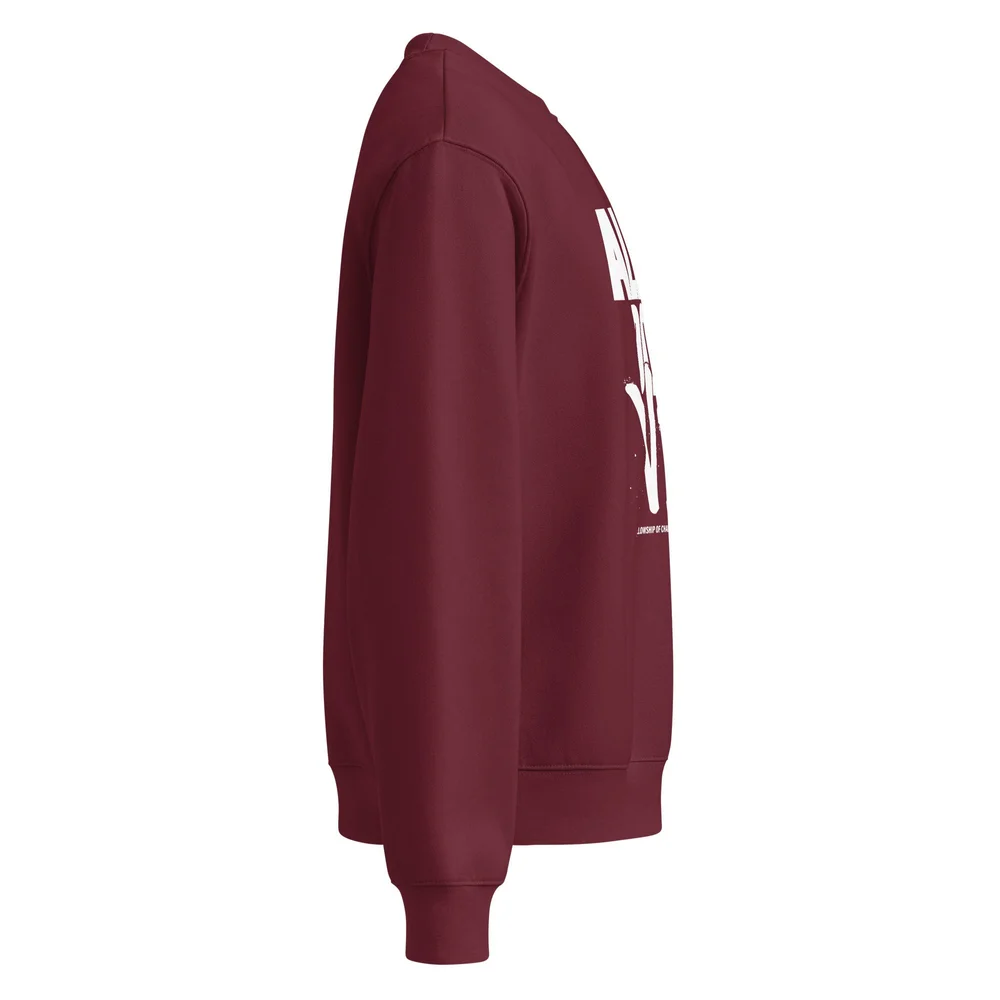 AWDIW - Oversized heavyweight sweatshirt - White Lettering - Image 21