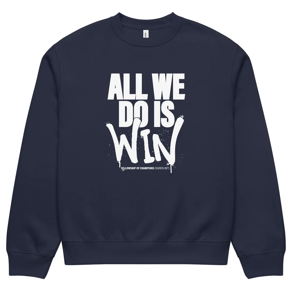 AWDIW - Oversized heavyweight sweatshirt - White Lettering - Image 23