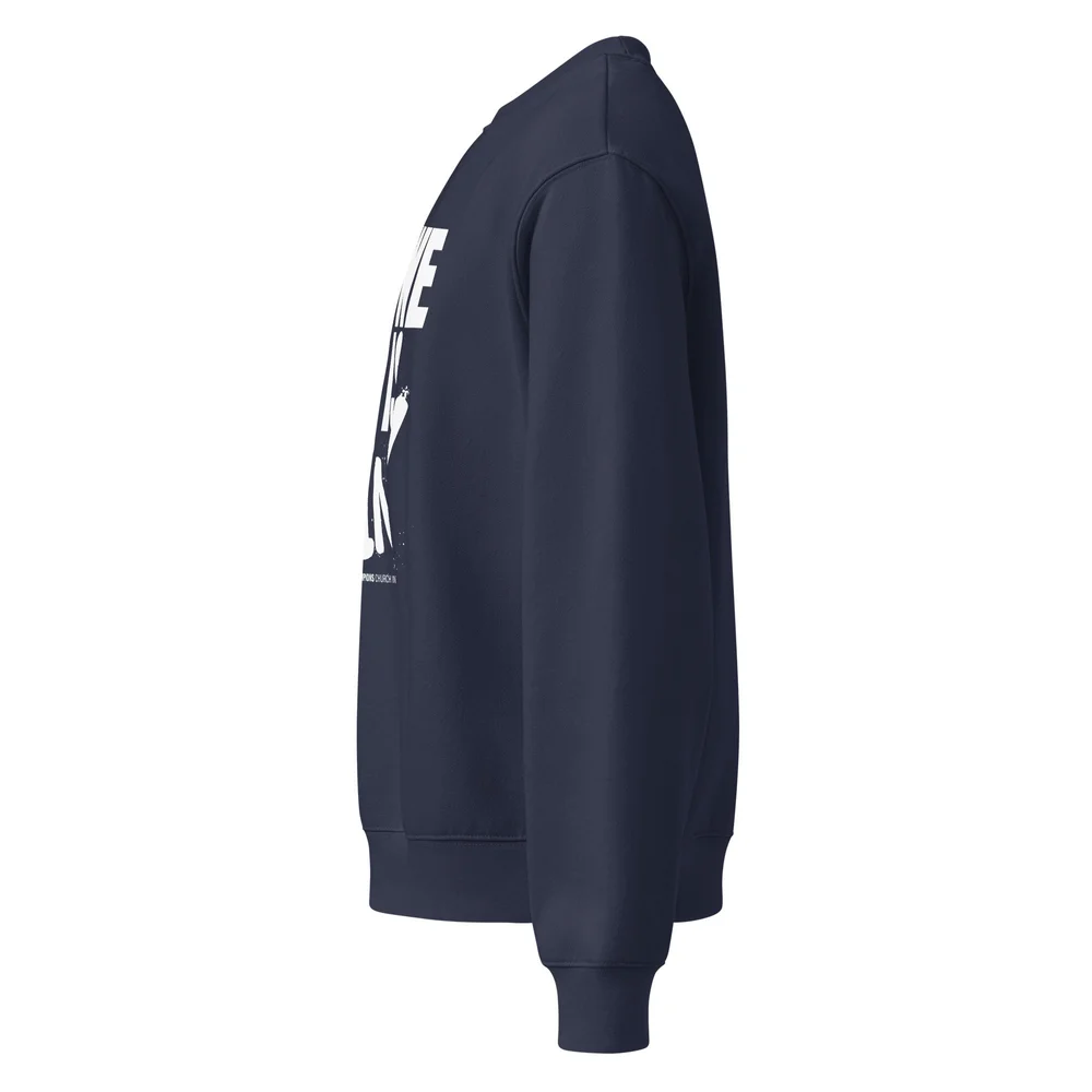AWDIW - Oversized heavyweight sweatshirt - White Lettering - Image 25