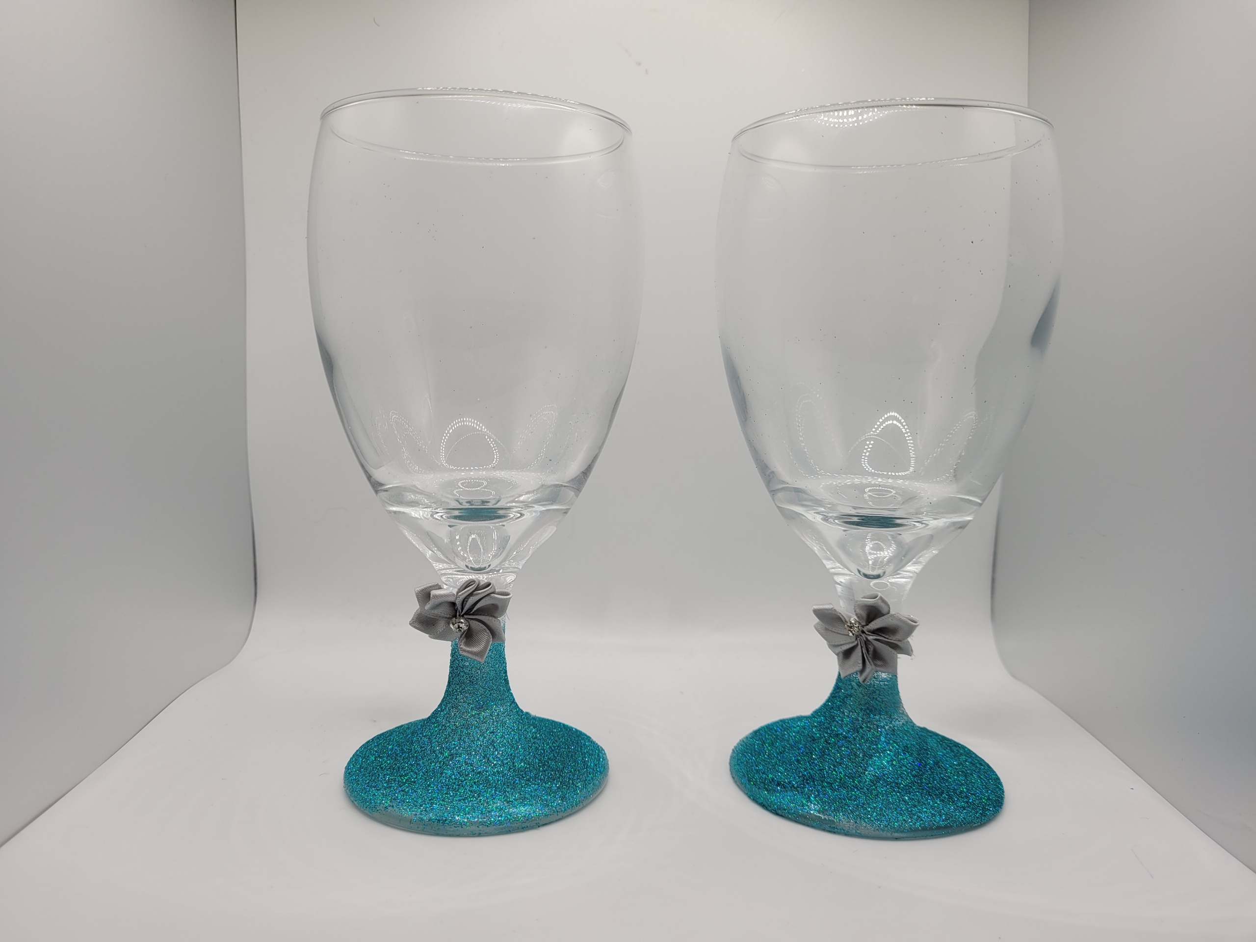 Blue Wine Glasses