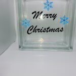 Merry Christmas Blue SnowFlakes