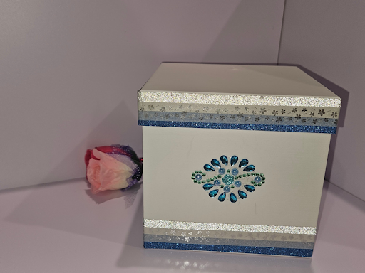 Blue & Silver Gift Box