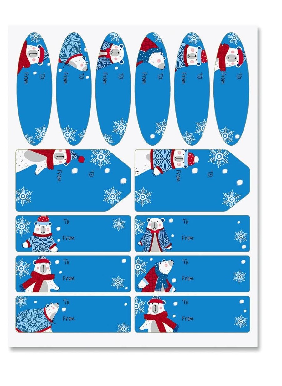 Polar Bear Labels
