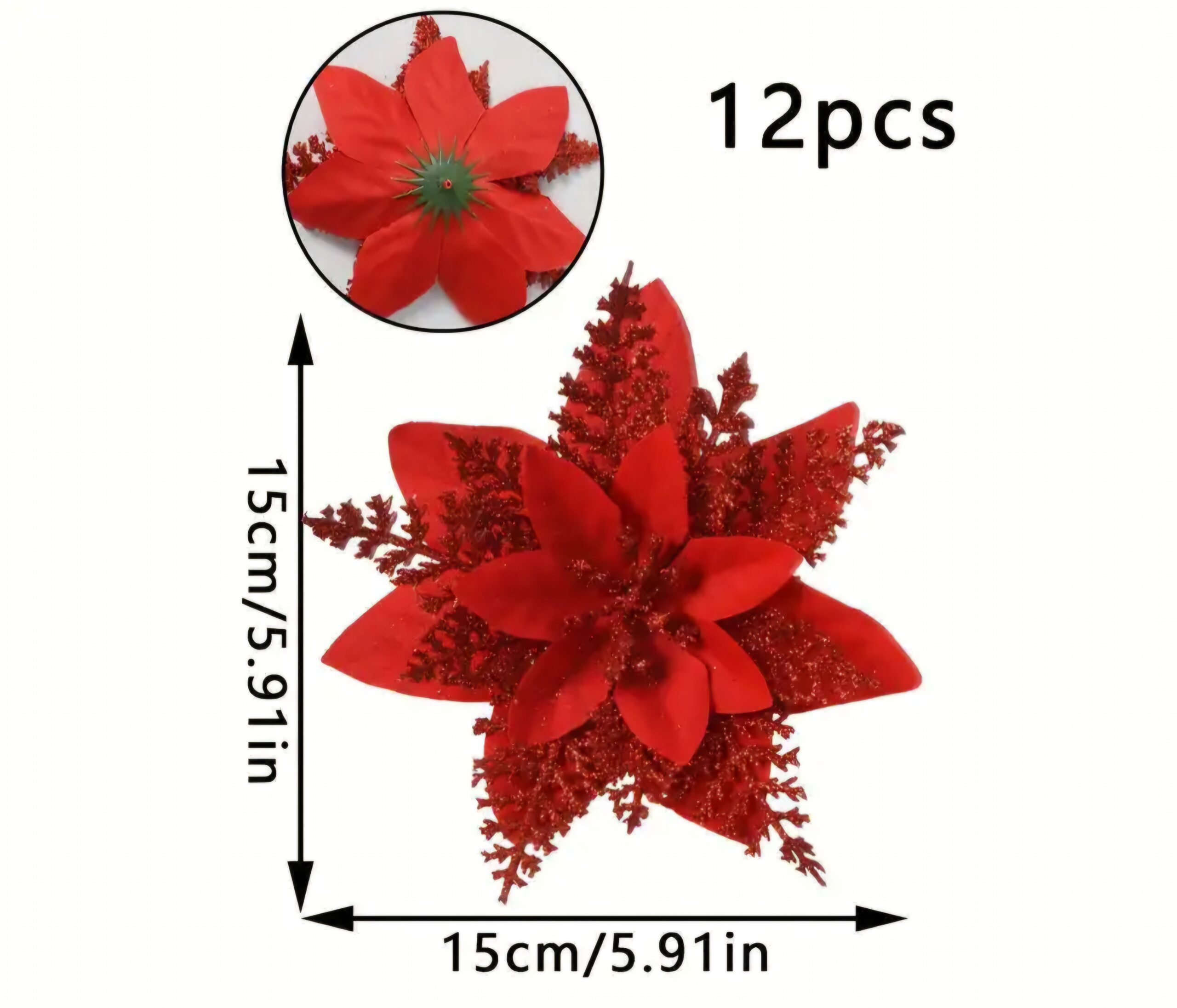 Red Poinsettias