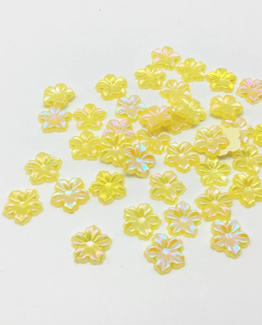 Yellow Flowers Beads
