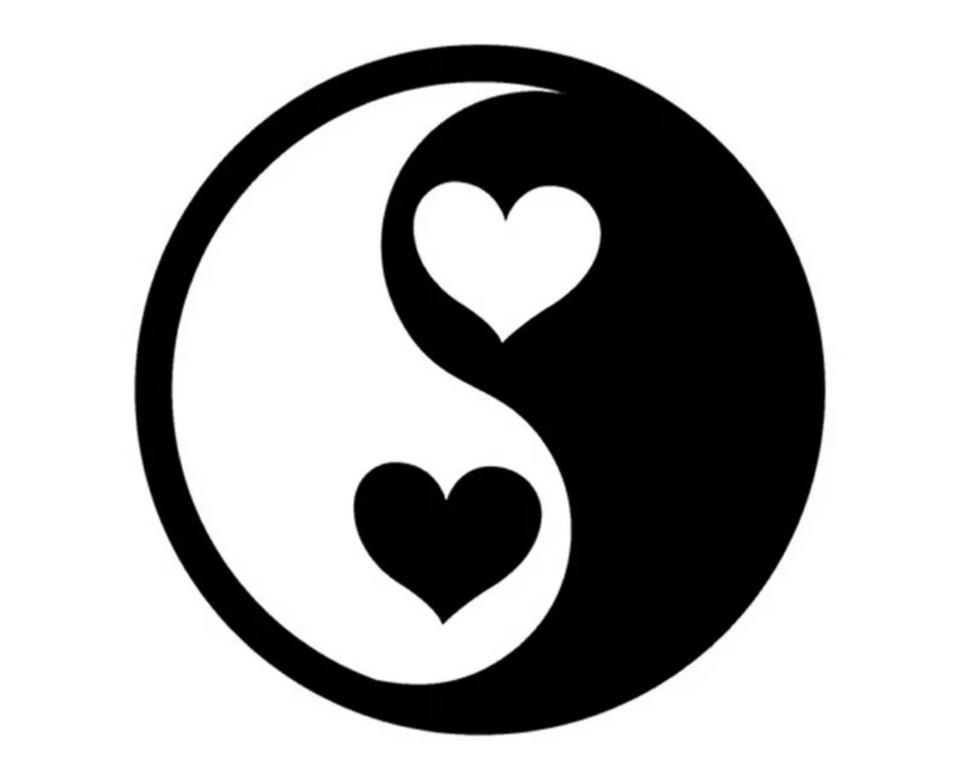 Ying Yang- on the left (White)